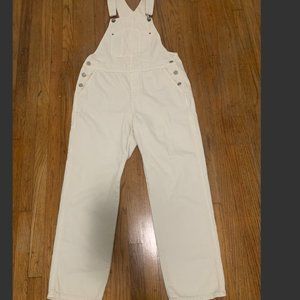 Old Navy Off White Overalls